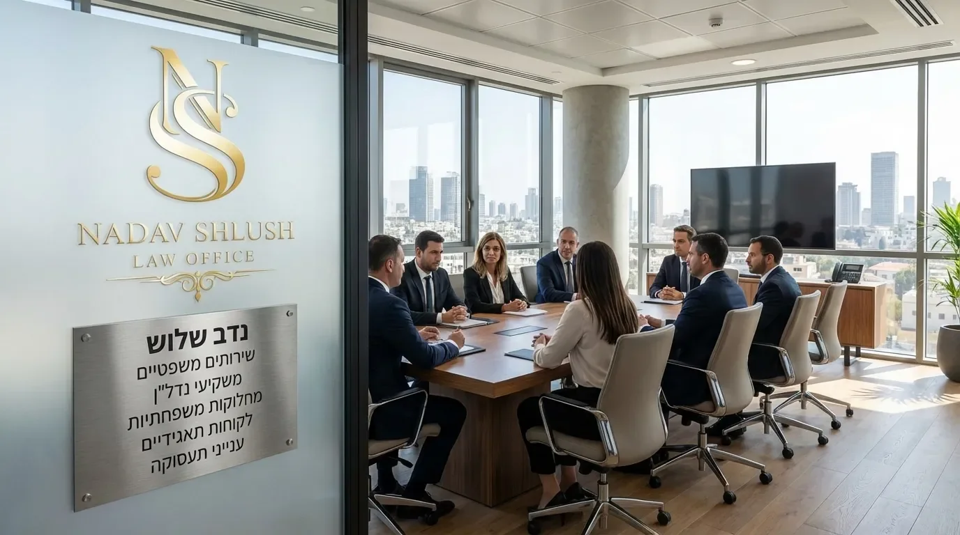 עורך דין נדב שלוש - ייעוץ משפטי מקצועי